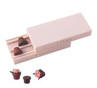 Pot Polymer Clay Bead Roller | Hand Roller for DIY Mini Flowerpots and Earrings | Crafting Tool with Measuring Marks (9mm, 11mm) | Jewelry Making Accessories (Beige)