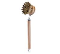 Pot Scrubber Dish Brush Cleaning Brush Kitchen Utensil Heavy Duty Scrub Cleaning Tool and Pan Scrubber Non Scratch Dishwashing Brush Multi Purpose Cleaning Brush for Pots Pans Dishes Cutlery(Green)