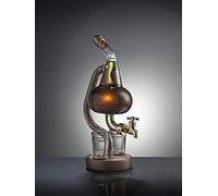 Pot Still Whisky Decanter with Tap & 2 Glasses