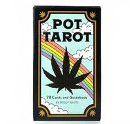 Pot Tarot Deck - 78 Cards & Guidebook - Cannabis-Inspired Tarot for Spiritual Guidance