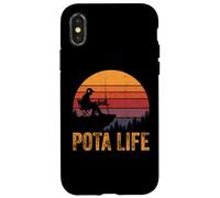 POTA Life Ham Radio Operator Nature Outdoors Case for iPhone X/XS