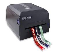 Potable Satin Ribbon Printer, Automatic Digital Thermal Ribbon Hot Foil Stamping Machine, Width 25-115mm, PC Controlled, Black