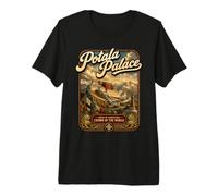 Potala Palace Tibet Vintage Lhasa Travel Potala Palace Premium T-Shirt