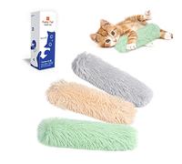 Potaroma Cat Toys Pillows, 3 Pack, Soft and Durable Crinkle Sound with Catnip Inside, Interactive Indoor Kitten Kicker, Promotes Kitty Exercise