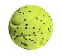 Potaroma Durable Squeaky Dog Ball Toy with Quirky Squeak, Soft High-Bounce Chew Ball, Gentle on Teeth, Floating Fetch Toy for Small Medium Dogs, Yellow