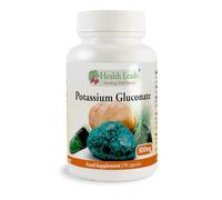 Potassium Gluconate 500mg x 90 Capsules (100% Additive Free Supplements)