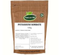Potassium Sorbate 100g by Hatton Hill | Premium Food-Grade Preservative | Extends Shelf Life & Freshness in Baking | Non-GMO Mould Inhibitor | Ideal for Home & Professional Bakers