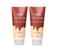 Potato Anti-Pigmentation Face Wash - Pack of 2 | Reduces Hyperpigmentation & Clarifies Skin | Paraben, SLS & Silicone Free | Suitable for All Skin Types