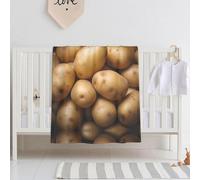 Potato Baby Blanket Super Soft Baby Swaddle Blanket 30 x 40 Inch Crib Crib Soft and Breathable for Baby
