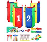 Potato Bag Racing - Outdoor Games, Bag Races for, Party Supplies for Family Picnic, Birthdays, Festivals, Outdoor Activities for