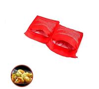 Potato Bags,Microwave Potato Cooker Bag 2 PCS Microwave Pouch Potatoes Express Pouch Washable baking bags potato storage bag microwave potato bag and Reusable Potato Cooker Pouch Baked Potato Just