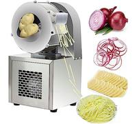 Potato Carrot Slicer, Electric Vegetable Slicer with 4mm Slicing Capability for Commercial Use, Heavy Duty Shredding Machine