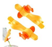Potato Chip Clips | 2 Piece Reusable Food Storage Tools with Pour Spouts | | Duck Mouth Kitchen Clips For Home, Pantry, Liquid, Flour, Snack, Storage Organization
