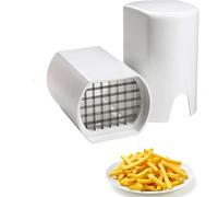 Potato Chipper Chip Cutter,2 in 1 French Fry Cutter for Home Kitchen,Multipurpose Chip Chop for Vegetables and Fruits