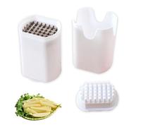 Potato Chipper Chip Cutter, Fries Cutter Manual Chip Cutter French Fry Cutter, Potato Cutter Chips, Onion Dicer Vegetable Chopper, Potato Cutter, Vegetable Fruit Slicer Home Kitchen Tools