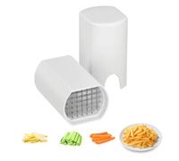 Potato Chipper Chip Cutter - ShiningUU Stainless Steel Manual Multi-Vegetable Slicer for French Fries | Easy to Clean Kitchen Tool for Potatoes, Onions & Cabbage
