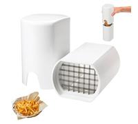 Potato Chipper Chip Cutter, Stainless Steel French Fry Cutter,Vegetable Chopper Onion Dicer,Chip Cutter Machine,Multifunctional Potato Chippers,Veg Chopper,Manual Hand French Fries Cutter,for Kitchen