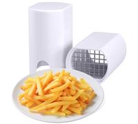 Potato Chipper, French Fry Vegetable Cutter, One Step for Perfect Fries and Potato Chips, Natural French Fry Cutter, Carrot/Cucumbers Chipper, Home Kitchen Tools for Vegetable and Fruit Slicing (1Pc)