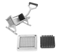 Potato Chipper Fry Potato Slicer French Fry Cutter Stainless Steel French Fry Potato Cutter for Home and Commercial Use (9mm)