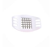 Potato Chipper Potato Chopper Cutter Fruit Chip Cutter French Fry Tool for Veggies, Onions, Carrots, Cucumbers(White)