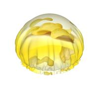Potato Chips Print Shower Cap For Women Lightweight Reusable Softdouble Waterproof Layers Leakproof.