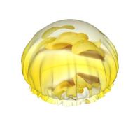 Potato Chips Reusable Shower Cap,Double Layer Water Shower Non Wetting Hair Cap,Large Size For All Hair Lengths
