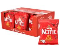 Potato Chips Variety 12 Pack, 80g per Box, Sea Salt & Black Pepper, Mature Cheddar & Red Onion, Sweet Chilli & Sour Cream, Sea Salt & Balsamic Vinegar, Lightly Salted (Sweet Chilli & Sour Cream)