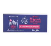 Potato Chips Variety 12 Pack, 80g per Box, Sea Salt & Black Pepper, Mature Cheddar & Red Onion, Sweet Chilli & Sour Cream, Sea Salt & Balsamic Vinegar, Lightly Salted (Sea Salt & Balsamic Vinegar)