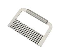 Apollo Crinkle Cutter, Stainless Steel | Charlies