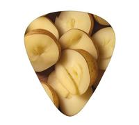 Potato cubes Durable guitar picks - three thicknesses of thin, medium and thick are available, suitable for guitar, bass, electric guitar and ukulele