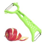Potato Dangers, Orange Peeling Tool - Stainless Steel Kitchen Peeler Double Head by Hand - Practical Kitchen Accessory, Utensils and Gadgets for Chinese New Year, D Day