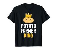 Potato Farmer - Potato Vegetable Lover King Farm Owner T-Shirt