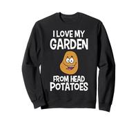 Potato Garden I Love Gardening From Head Potatoes Gardening Sweatshirt