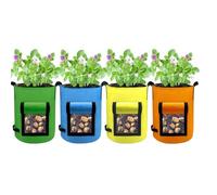 Potato Grow Bag - Breathable Vegetable Planter,Garden Container for Tomatoes Carrots And Onions