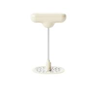 Potato Masher - Cream Yellow Stainless Steel Tool Manual Mashed Press, Food Crusher For Kitchen, Ergonomic Handle Saving Labor | For Vegetables