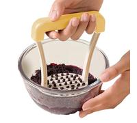 Potato Masher - Manual Potato Masher - Ergonomic Non-Slip Grip 13 cm Non-stick Kitchen Press for Vegetables