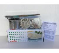 Potato Masher Pasta Maker 2 Interchangeable Steel Discs