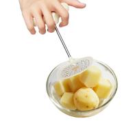 Potato Masher - Reinforced Kitchen Tool, Masher with Non-Slip Handle for Puree | Press Crusher Vegetables Meat Butter Salad Fruit Sauce