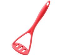 Potato Masher Silicone Food Masher Avocado Masher Fruit Ricer Crusher Cooking Kitchen Gadget Smasher Hand Tool for Vegetables Fruits Bean Baby Food Tool RedPractical Design and Durable
