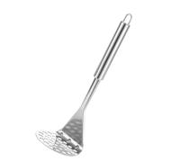 Potato Masher, Stainless Steel Avocado Smash Tool, Non-Slip Manual Press, Enhanced Ease of Use, Smooth Puree Maker, Comfortable Grip, for Baby Food, Meat, Vegetables, 10.24x3.27 Inches