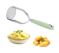 Potato Masher Stainless Steel Folding Kitchen Masher 31.5 cm | Mashed Potato Masher and Vegetable Masher, Potato Masher for Potatoes, Vegetables, Fruits, Avocado