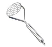 Potato Masher Stainless Steel | Heavy Duty Food Crusher | Ergonomic Handle for Effortless Mashing | Perfect for Mashed Potatoes, Vegetables, Fruits | Durable Kitchen Tool for Smooth, Lump-Free Results