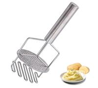 Potato Masher,Stainless Steel Masher,Heavy Duty Professional Integrated Mashed,Hand Metal Wire Masher Kitchen Tool for Bean, avocado, Vegetable.Dishwasher Safe