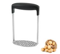 Potato Mashers Ricer,Stainless Steel,Potatoes Mash Set,with Non Slip Soft Handle,for Cheese,Vegetables and Fruits,Food for Mashed,Jam,Kitchen Gadget for Garlic Press/Cooking/Smooth Mashing Smasher