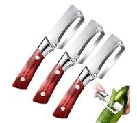 Potato Peeler, 2026 New Multifunctional Vegetable Peeler Stainless Steel, Ergonomic Non-Slip Handle & Sharp Blade, Speed Peeler for Fruit Carrot Eggplant Cucumber Vegetables (3Pcs)