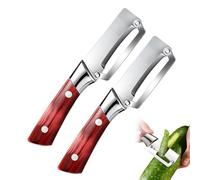 Potato Peeler, 2026 New Multifunctional Vegetable Peeler Stainless Steel, Ergonomic Non-Slip Handle & Sharp Blade, Speed Peeler for Fruit Carrot Eggplant Cucumber Vegetables (2Pcs)
