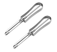 Potato Peeler, 4PCS 16.2cm Swivel Potato Peeler, Fruit and Veg Peeling, Stainless Steel Safe Swivel Cutters, Traditional Multifunctional Vegetable Peelers for Kitchen