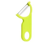 Potato Peeler - Designer Kitchen Peeler with Tilted Head, Carbon Steel Peeler | Injury Proof Peeler, Slanted Shape, Cabbage Chopper, Non-Slip Handle, Vegetable Peeler
