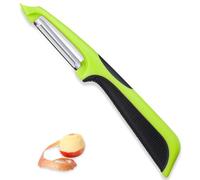 Potato Peeler, Stainless Steel Rotary Vegetable Peeler for Kitchen Fruits Orange Carrots Eggplant Sugar Cane Mango Cucumber