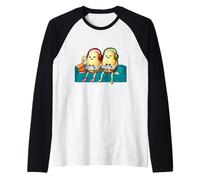 Potato Play Video Game and eat Chips Snack Lover Couch Life Raglan Baseball Tee